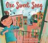 Book cover for "One sweet song"