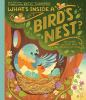 Book cover for "What's inside a bird's nest?"