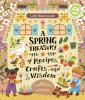 Book cover for "A spring treasury of recipes, crafts, and wisdom"