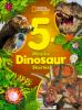 Book cover for "National geographic kids 5-minute dinosaur stories"