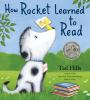 Book cover for "How Rocket learned to read"